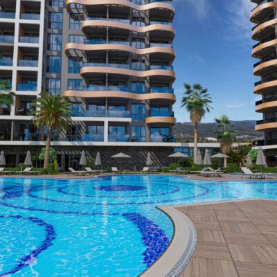 Ready To Move Apartments From Project For Sale In Avsallar Alanya 3