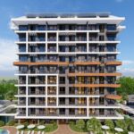 Klare til å flytte leiligheter fra prosjekt til salgs i Avsallar Alanya 30