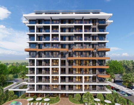 Ready To Move Apartments From Project For Sale In Avsallar Alanya 30