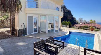 YKY-0104 – Kestel Alanya Turkey Sea View Villa Home for sale from owner
