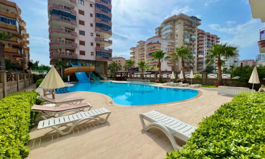 Sea View Furnished 3 Room Apartment For Sale In Mahmutlar Alanya 11