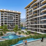 Suitable For Citizenship Apartments From Project For Sale In Tosmur Alanya 8