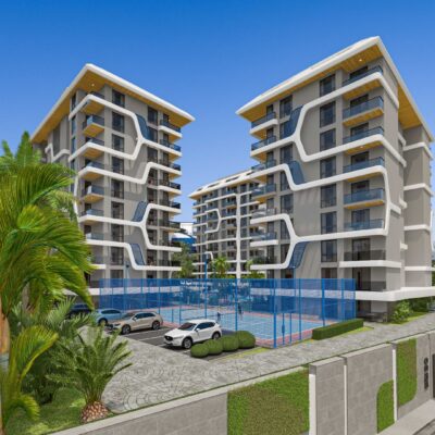 Suitable For Citizenship Apartments From Project For Sale In Tosmur Alanya 9