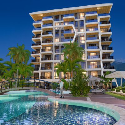 Suitable For Citizenship Apartments From Project For Sale In Tosmur Alanya 12