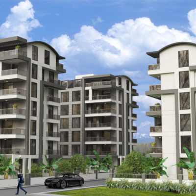 Wohnungen aus Projekt zum Verkauf in Gazipasa Antalya 1