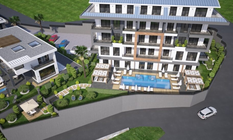 Apartments From Project For Sale In Kargicak Alanya 19