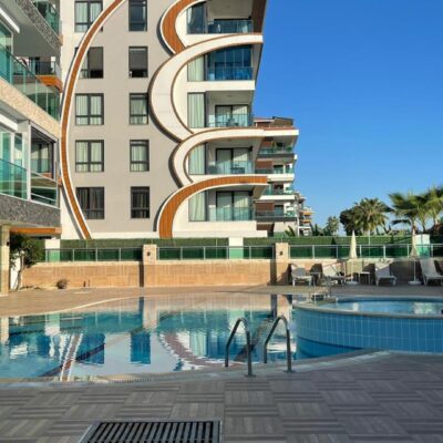 Beachfront 3 Room Penthouse Duplex For Sale In Kestel Alanya 5