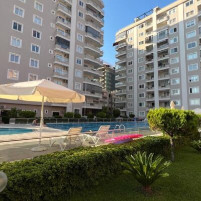 Beachfront Furnished 3 Room Apartment For Sale In Mahmutlar Alanya 2