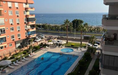 Beachfront Furnished 3 Room Apartment For Sale In Mahmutlar Alanya 11