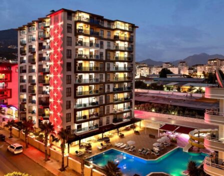 Central Full Activity 2 Room Flat For Sale In Cleopatra Alanya 8