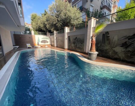 Central Furnished 2 Room Flat For Sale In Cleopatra Alanya 12