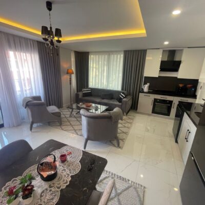 Central Furnished 3 Room Duplex For Sale In Alanya 2