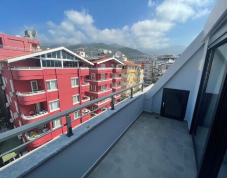Central Furnished 3 Room Duplex For Sale In Alanya 10