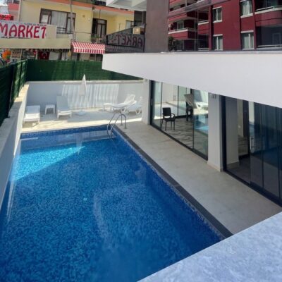 Central Furnished 3 Room Duplex For Sale In Alanya 13