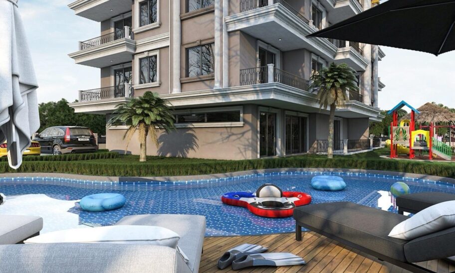 Cheap 3 Room Apartment For Sale In Oba Alanya 19
