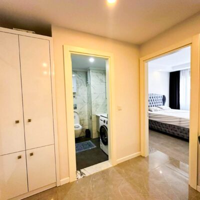 Günstig möblierte 2-Zimmer-Wohnung zum Verkauf in Mahmutlar Alanya 7