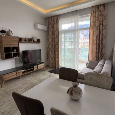 Billig møbleret 2 værelses lejlighed til salg i Mahmutlar Alanya 17