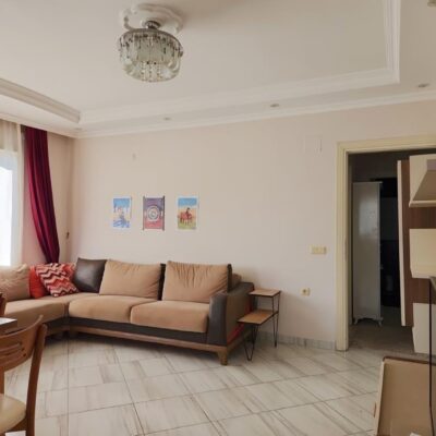 Cheap Furnished 3 Room Apartment For Sale In Alanya Centrum 1