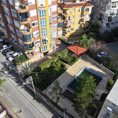 Cheap Furnished 3 Room Apartment For Sale In Alanya Centrum 9