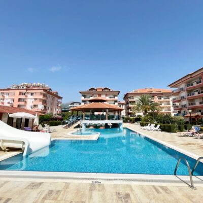 Cheap Furnished 3 Room Apartment For Sale In Oba Alanya 14