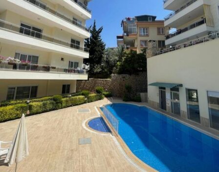 Cheap Furnished 3 Room Duplex For Sale In Kestel Alanya 12