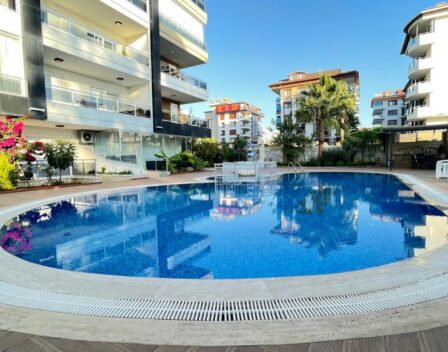 Close To Sea Cheap 3 Room Apartment For Sale In Kestel Alanya 12