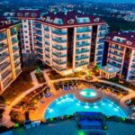 Full Activity Cheap 3 Room Apartment For Sale In Cikcilli Alanya 4