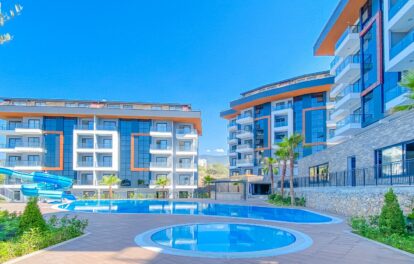 Full Activity Cheap 3 Room Apartment For Sale In Kestel Alanya 2
