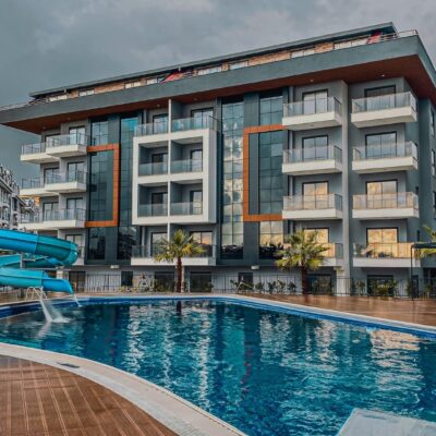 Full Activity Cheap 3 Room Apartment For Sale In Kestel Alanya 16