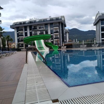 Full Activity Cheap 3 Room Duplex For Sale In Oba Alanya 6