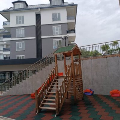 Full Activity Cheap 3 Room Duplex For Sale In Oba Alanya 14