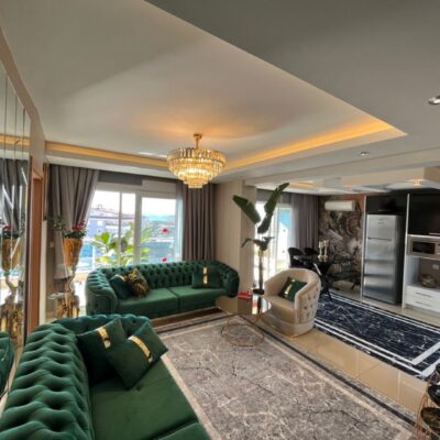 Luxuriöse 5-Zimmer-Maisonette mit voller Aktivität zum Verkauf in Cikcilli Alanya 22