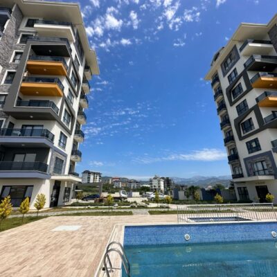 Umeblowane 2 pokojowe mieszkanie na sprzedaż w Demirtas Alanya 11
