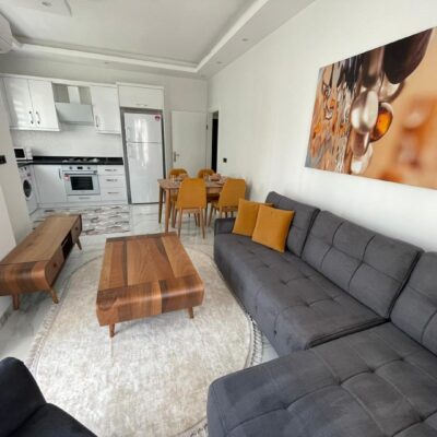Möblierte 2-Zimmer-Wohnung zum Verkauf in Mahmutlar Alanya 1