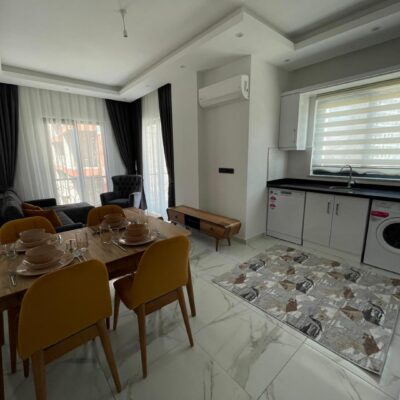 Umeblowane 2 pokojowe mieszkanie na sprzedaż w Mahmutlar Alanya 2
