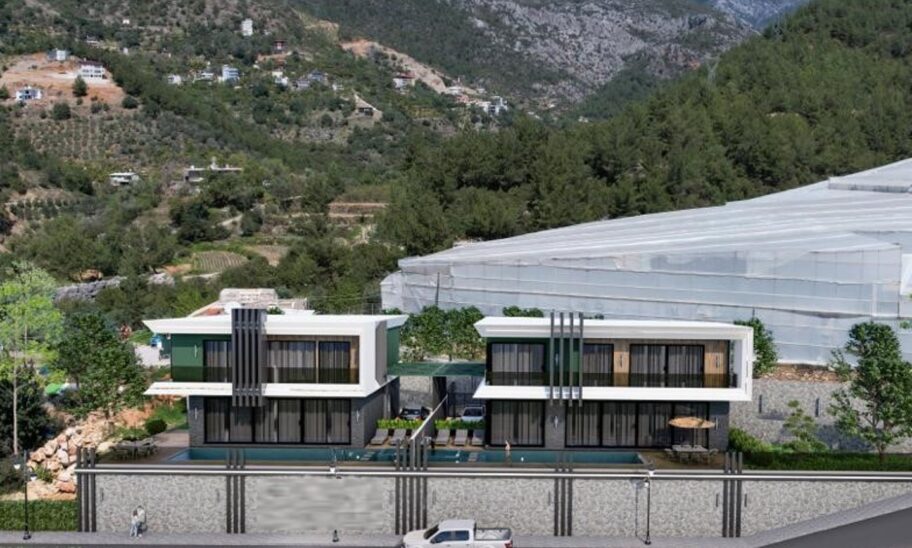 Luxury 5 Room Villa From Project For Sale In Oba Alanya 9