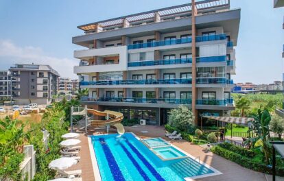 Luxury Furnished 4 Room Apartment For Sale In Oba Alanya 1