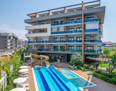 Luxury Furnished 4 Room Apartment For Sale In Oba Alanya 1