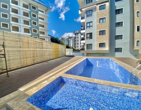 New Built 2 Room Flat For Sale In Oba Alanya 9