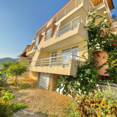 Sea View 3 Room Apartment For Sale In Bektas Alanya 11