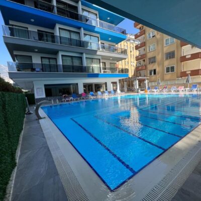 Suitable For Citizenship Beachfront 3 Room Apartment For Sale In Mahmutlar Alanya 10