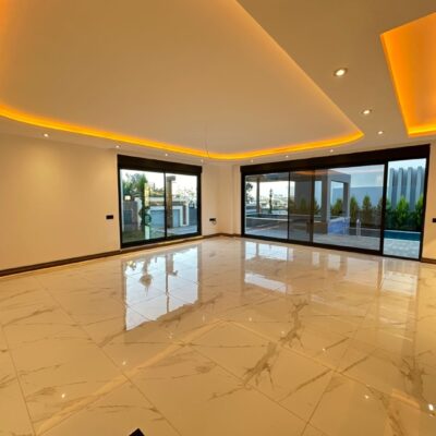 Kansalaisuuteen soveltuva Luxury 7 huoneen Triplex Villa Myynnissä Kargicak Alanya 1