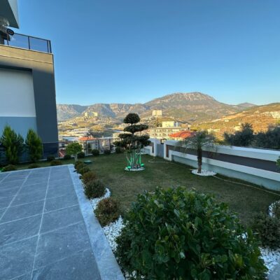 Velegnet til statsborgerskab Luksus 7 værelses triplex villa til salg i Kargicak Alanya 15