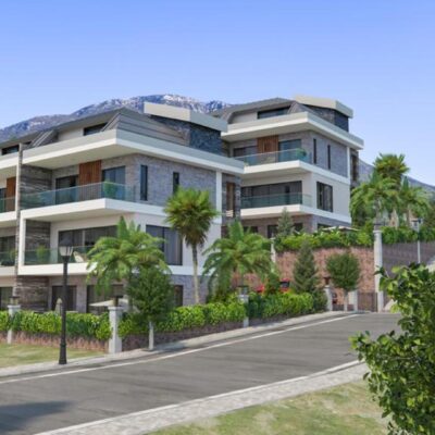 Suitable For Citizenship Villas From Project For Sale In Kargicak Alanya 1