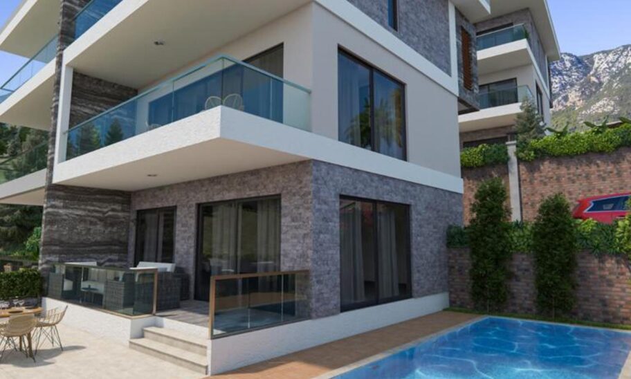 Suitable For Citizenship Villas From Project For Sale In Kargicak Alanya 3