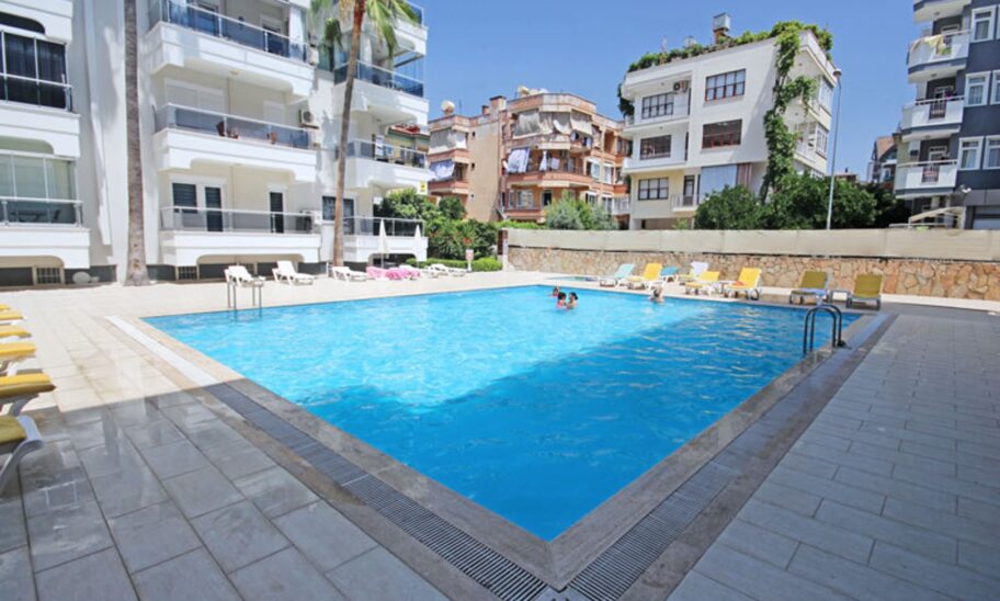 Central Furnished 2 Room Flat For Sale In Alanya 15