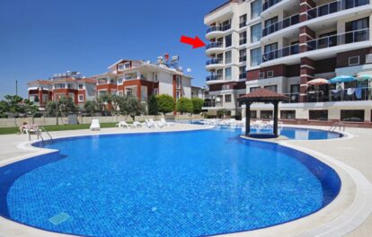 Levný zařízený 3pokojový byt na prodej v Belek Antalya 16