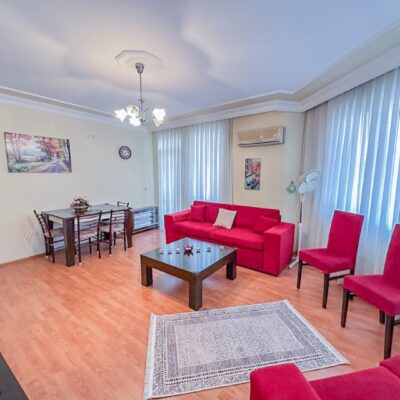 Cheap Furnished 3 Room Apartment For Sale In Cleopatra Alanya 7