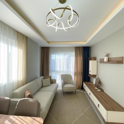 Goedkoop gemeubileerd 3 kamer appartement te koop in Mahmutlar Alanya 24