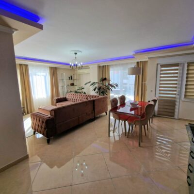 Goedkoop gemeubileerd 3 kamer appartement te koop in Mahmutlar Alanya 28